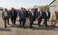 بازدید استاندار قزوین از شرکت خدمات هواپیمایی ویژه استان