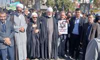 حضور کارکنان سازمان جهاد کشاورزی استان قزوین در راهپیمایی یوم‌الله ۱۳ آبان