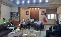 دیدار رئیس سازمان جهاد کشاورزی استان قزوین با فرماندار شهرستان بوئین‌زهرا