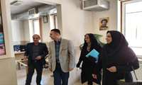 بازدید مسئولان سازمان جهاد کشاورزی استان قزوین از مراکز جهاد کشاورزی شهرستان آبیک
