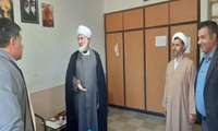 بازدید مسئول حوزه نمایندگی ولی‌فقیه سازمان جهادکشاورزی استان قزوین از مدیریت جهاد کشاورزی شهرستان تاکستان