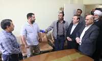 بازدید سرزده استاندار قزوین از سازمان جهاد کشاورزی استان