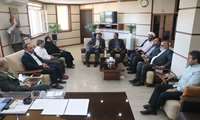دیدار رئیس سازمان جهاد کشاورزی استان قزوین با اعضای شورای اسلامی و شهردار شهر محمدیه