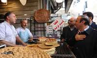 استاندار قزوین در بازار سنتی: بررسی وضعیت عرضه کالاها و قیمت‌ها