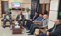 دیدار نوروزی مدیرکل منابع طبیعی قزوین با رئیس سازمان جهاد کشاورزی استان