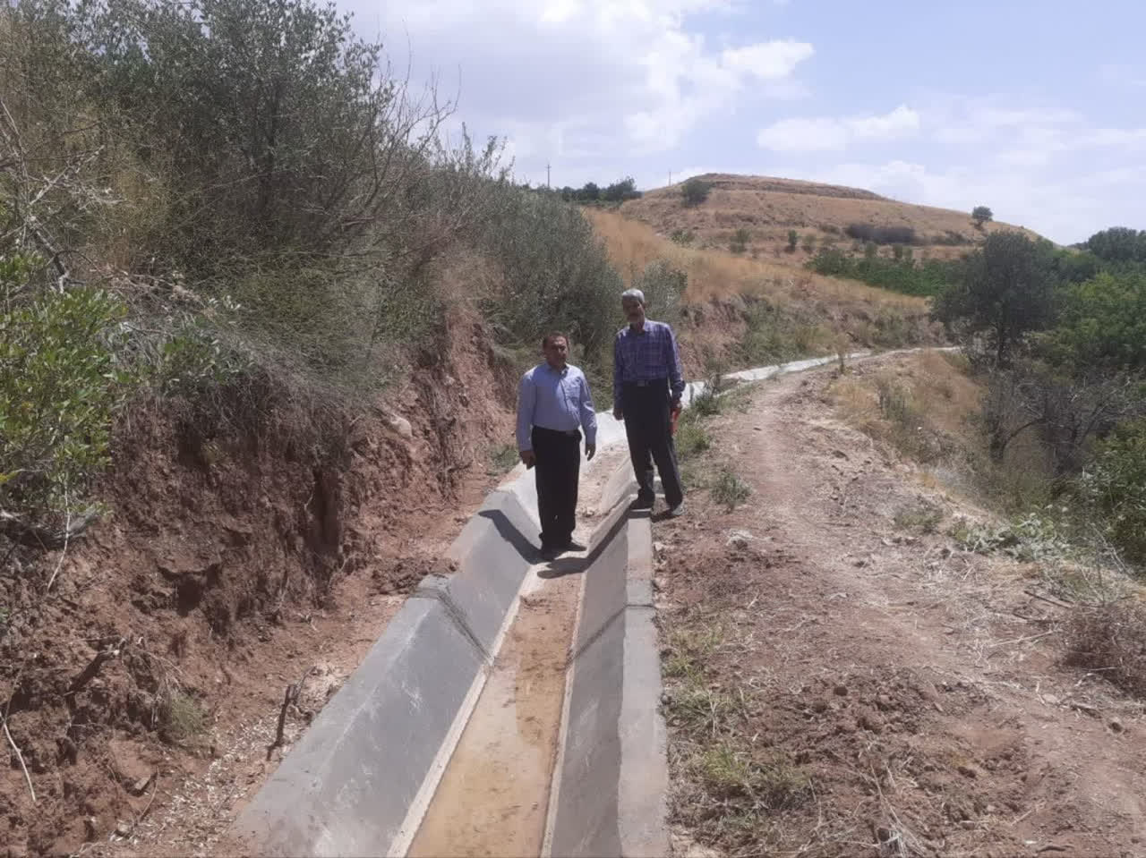 تحویل موقت پروژه انتقال آب کشاورزی روستای «ورس»؛ گامی مؤثر در افزایش بهره‌وری منابع آب شهرستان البرز