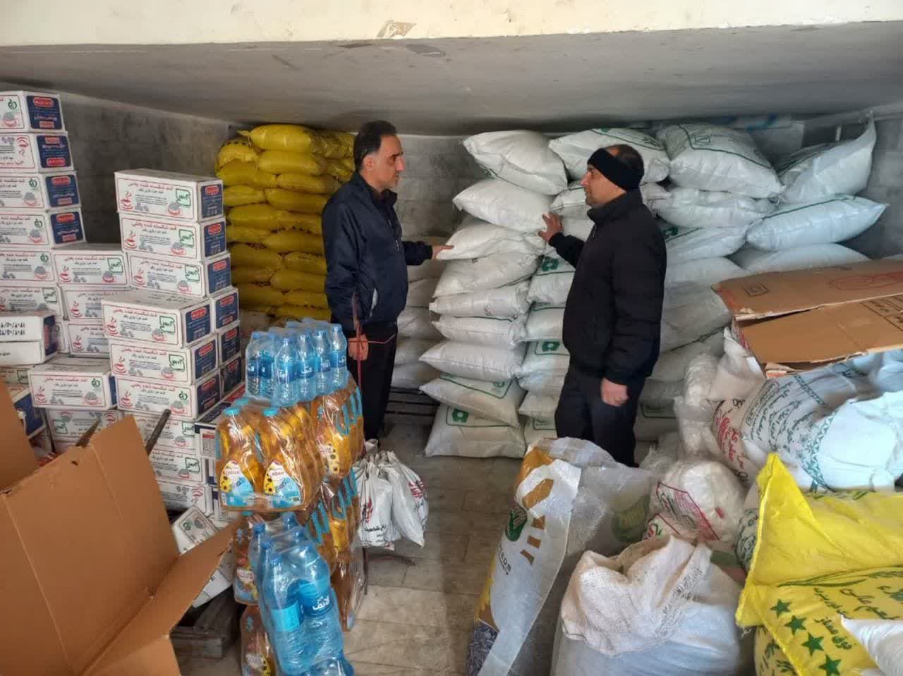 توزیع ۷ تن کالای اساسی تنظیم بازاری در آوج با نظارت مستمر
