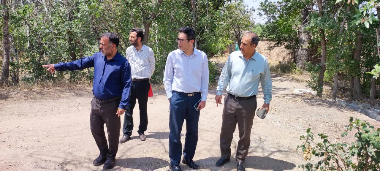 اجرای ۳۸۰ متر کانال بتنی انتقال آب در روستای جرندق تاکستان؛ بهره‌مندی ۳۰ هکتار از اراضی کشاورزی